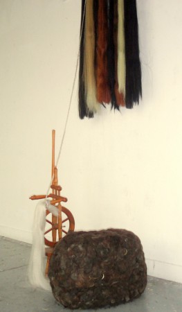 ''la roue'', installation, taille variable, 2013.